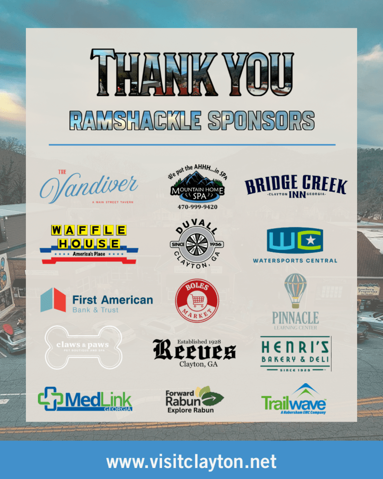 Ramshackle 2026 Sponsors