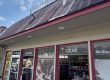 Outdoor 76 storefront on North Main Street in downtown Clayton, Georgia